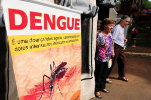 Cartaz sobre a dengue