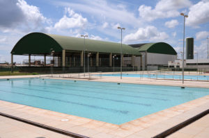 Na imagem, a piscina do Centro Olímpico da Estrutural