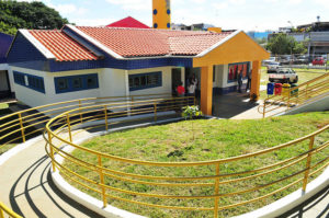Foto de uma creche inaugurada na Asa Norte