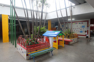 Foto de uma escola do Guará que foi revitalizada com recursos do Pdaf